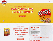 Tablet Screenshot of corrys.com